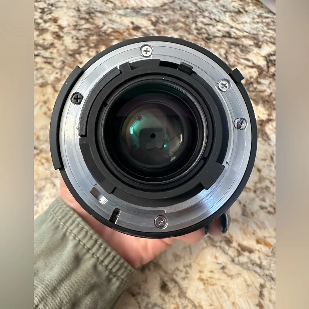 Used Nikon AF 60mm Micro 2.8 w caps UV pro lens filter like new